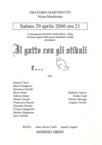 Spasso Carrabile - 2000 Il gatto con gli stivali - Locandina_small