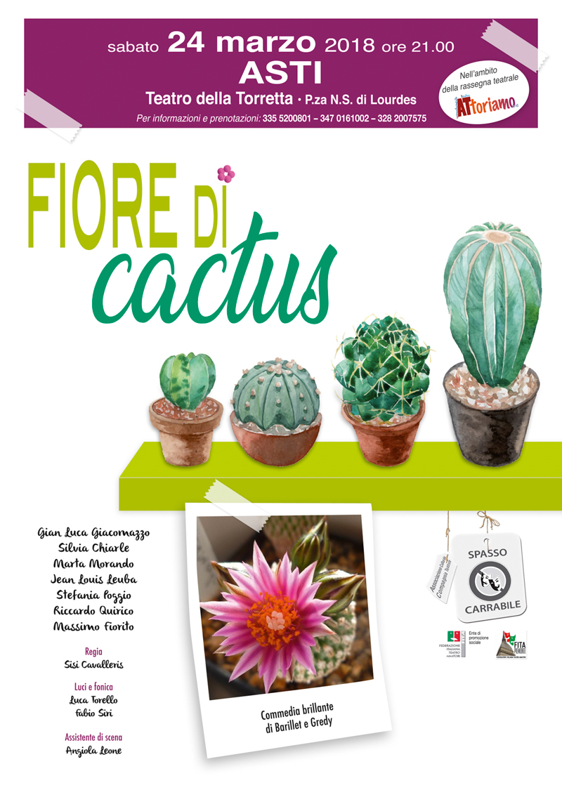 Spasso Carrabile - 2018 fiore di cactus - Locandina